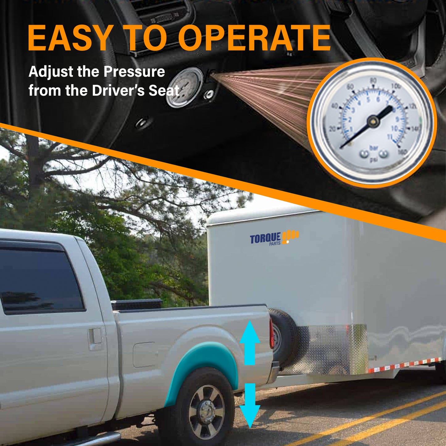 Heavy Duty Air Command Air Compressor Kit System w/ Analog Gauge