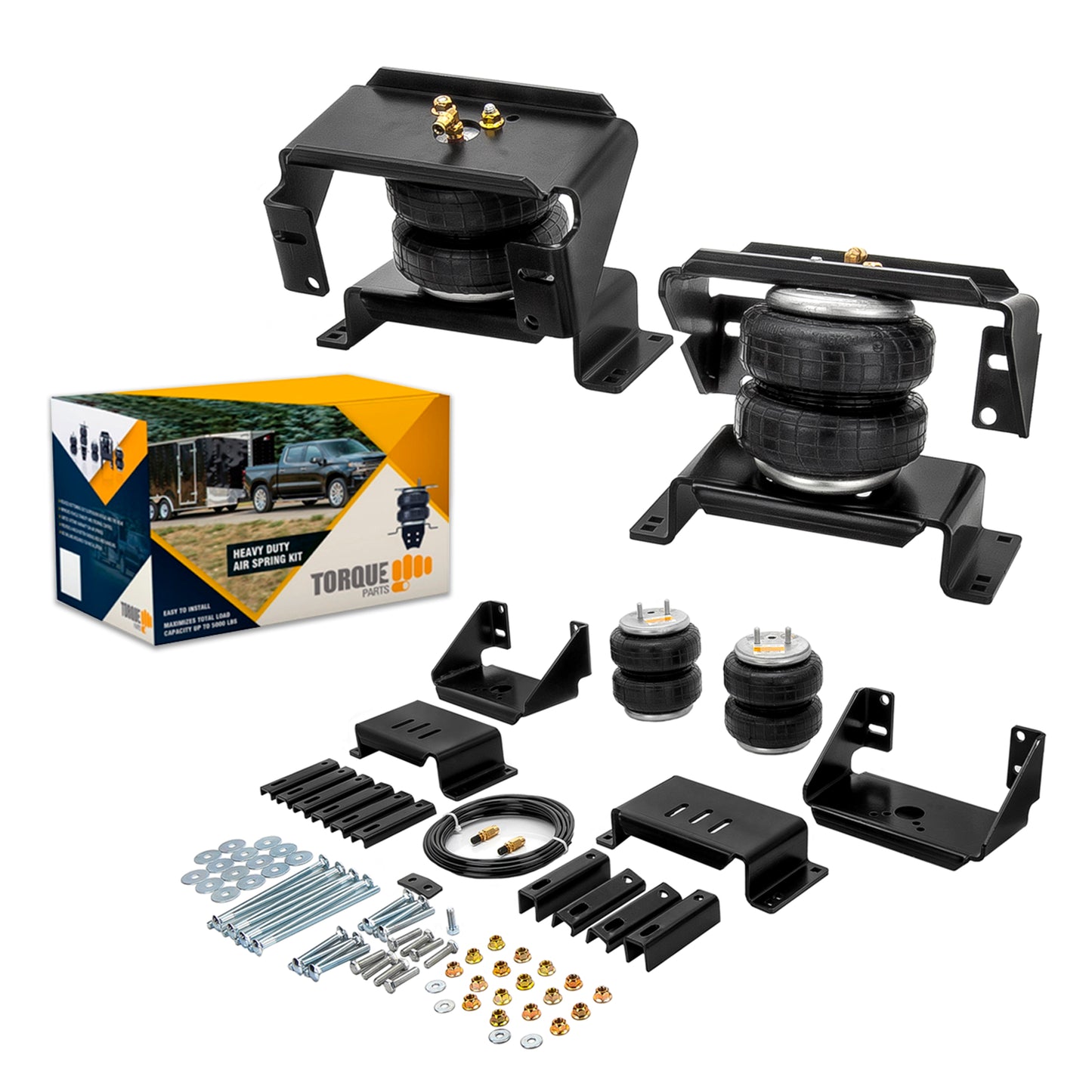 Air Bag Suspension Kit for 1999-2025 Ford F350, 450 Cab-Chassis