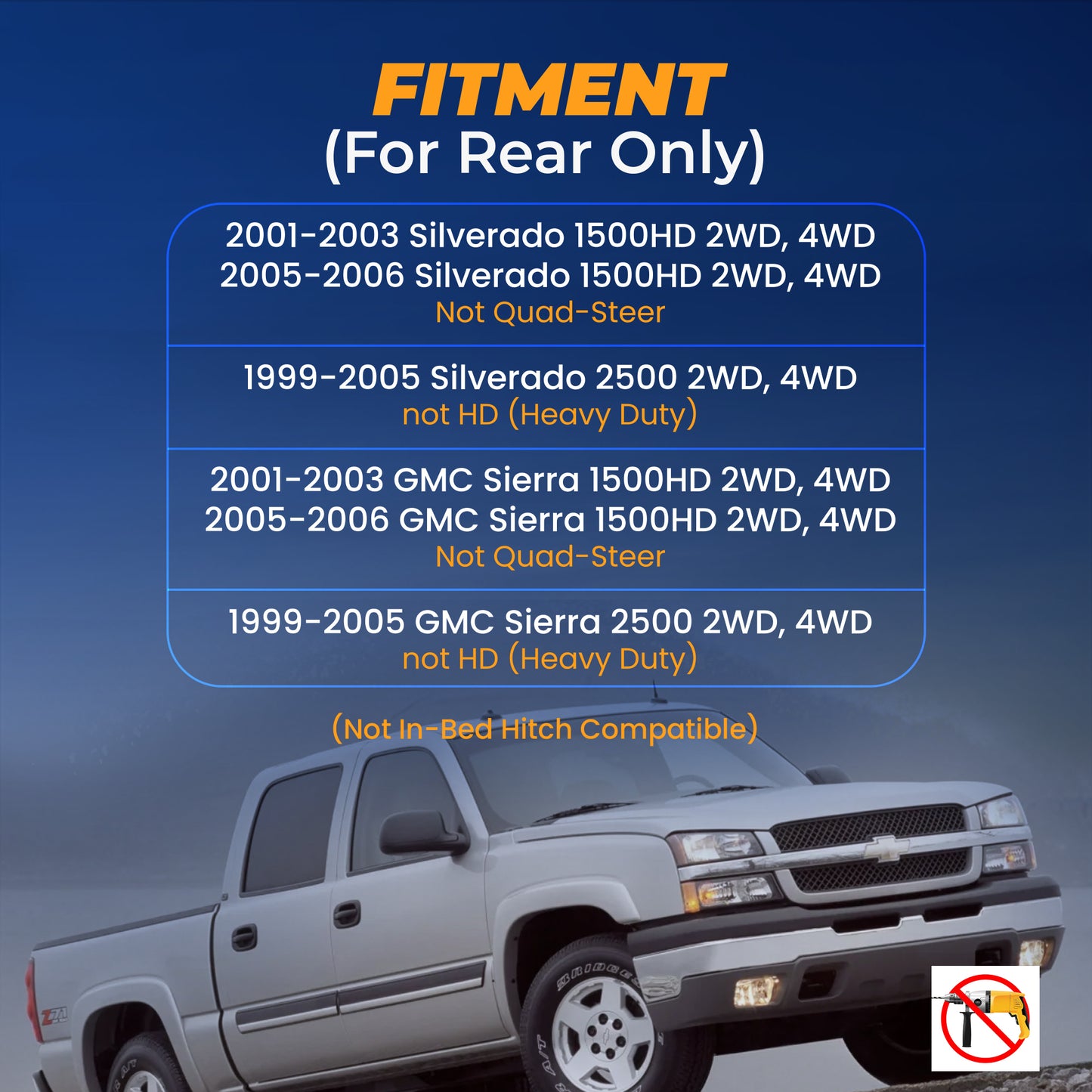 Air Bag Suspension Kit for 1999-2006 Chevrolet Silverado/GMC Sierra