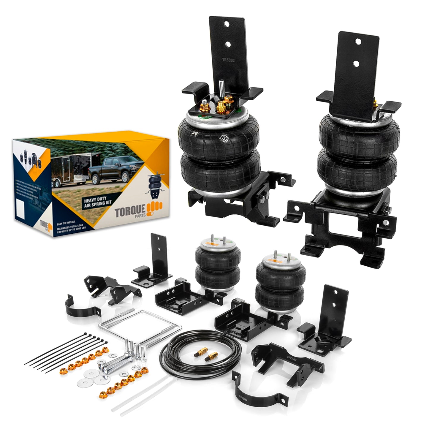 Air Bag Suspension Kit for 2000-2006 Ford Excursion 4WD - Up to 7500lbs