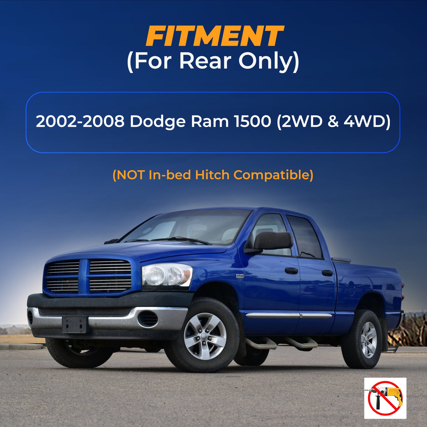 Air Bag Suspension Kit for 2002-2008 Dodge RAM 1500 - Up to 7500lbs