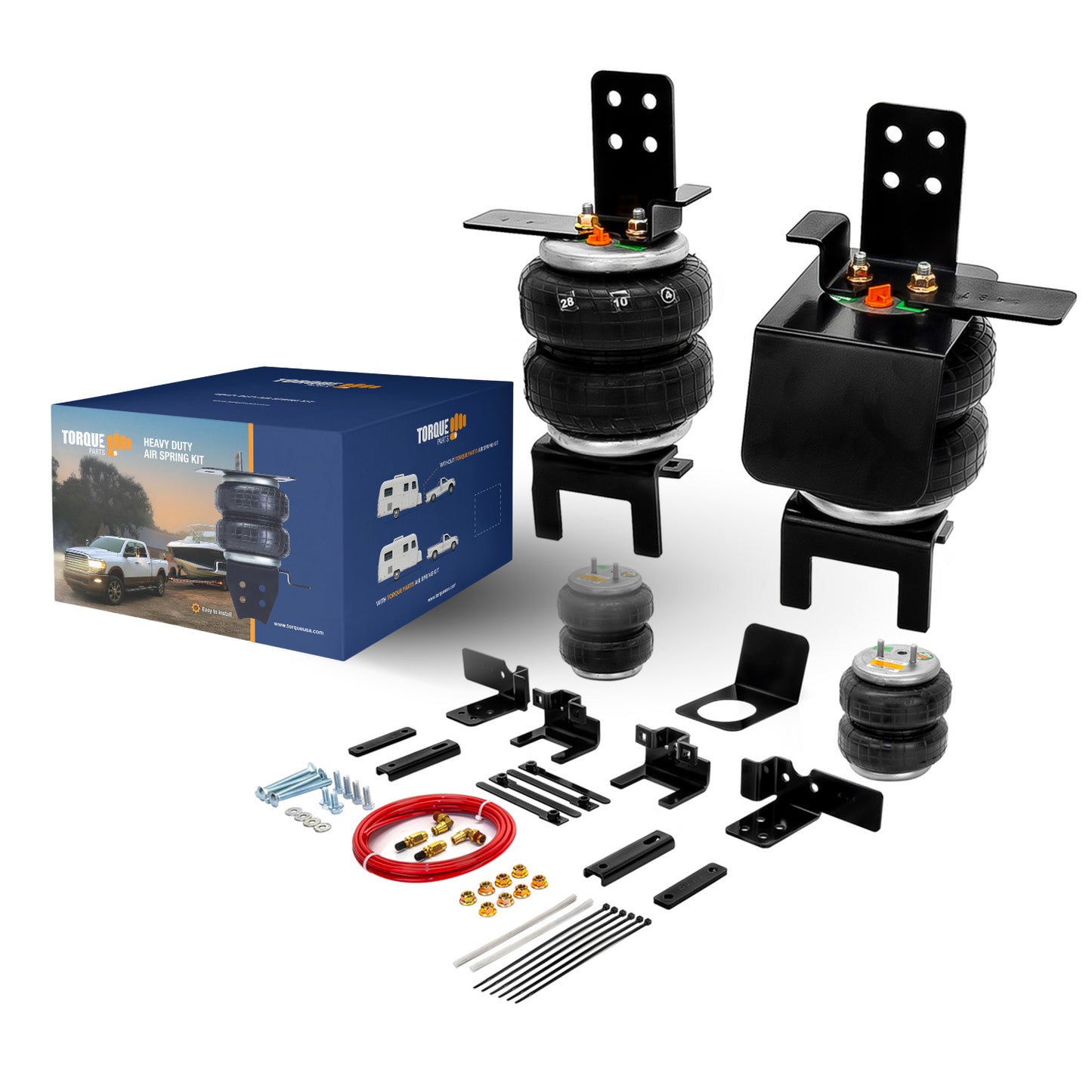 Air Bag Suspension Kit for 1995-2004 Toyota Tacoma, PreRunner - Up to 7500lbs