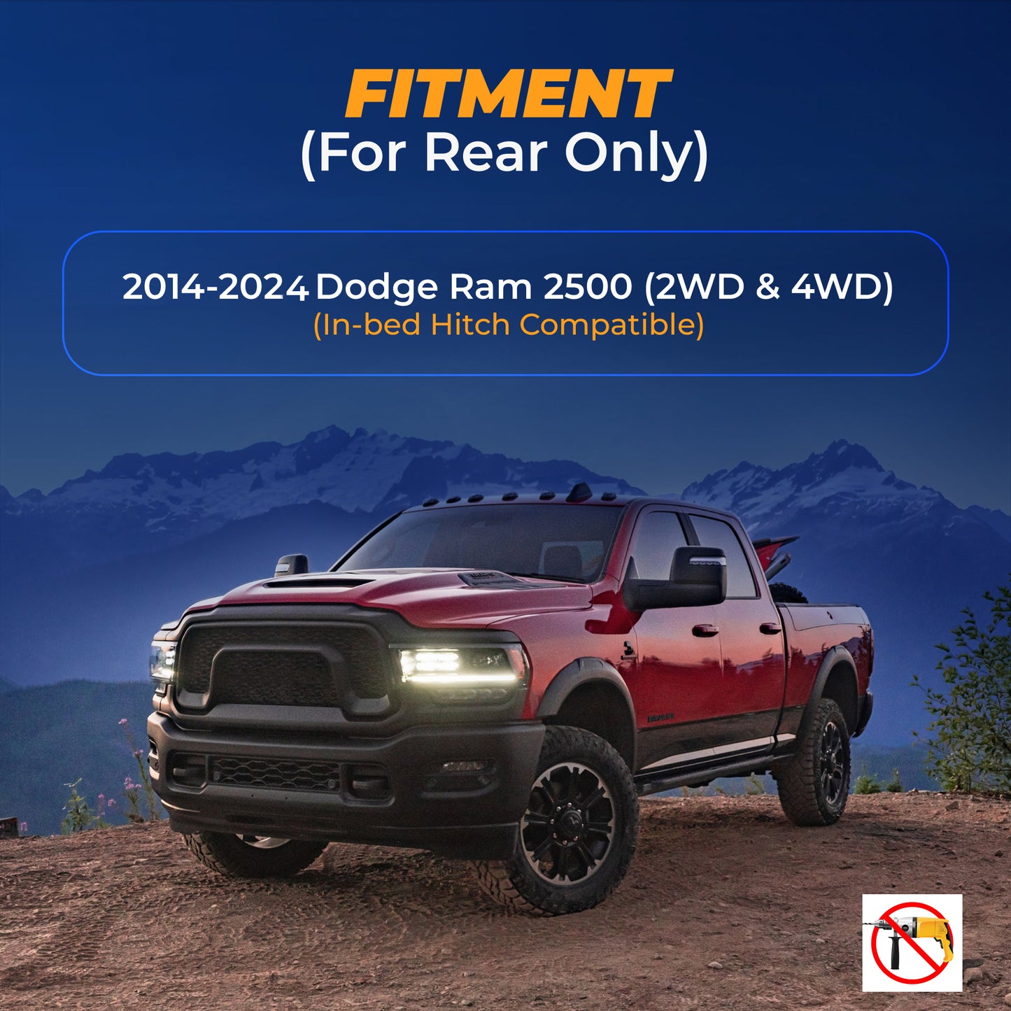 Air Bag Suspension Kit for 2014-2025 RAM 2500 2WD 4WD