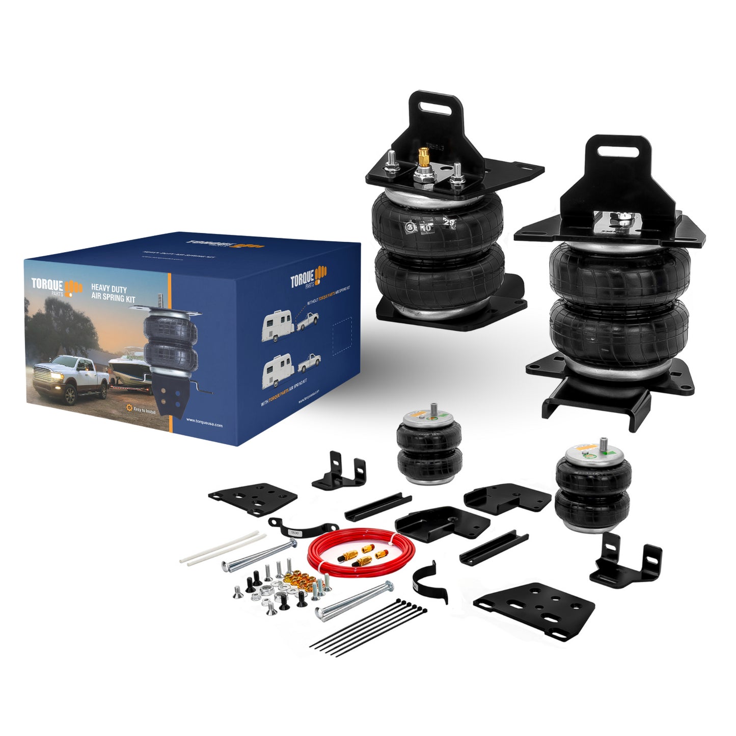 Air Bag Suspension Kit for 2022-2025 Toyota Tundra 2WD/4WD - Up to 7,500 lbs