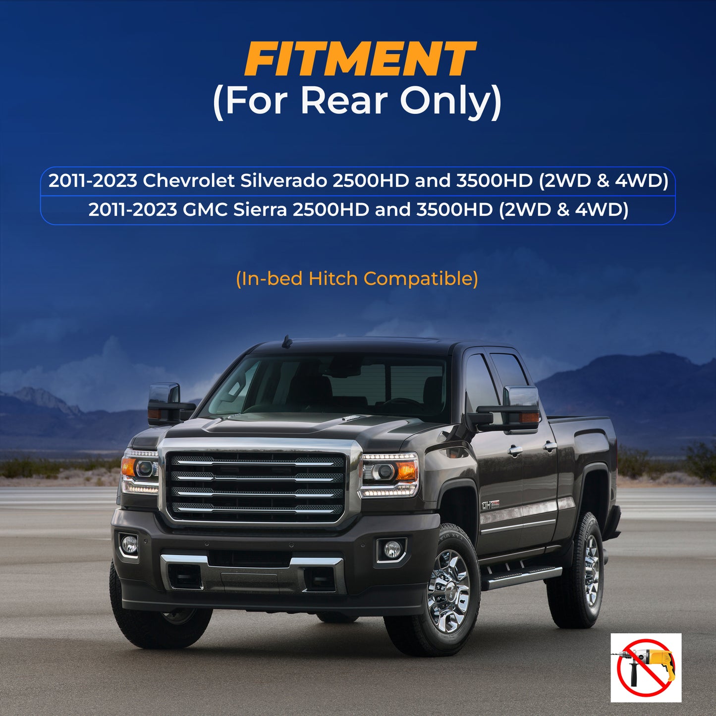 Rear Suspension Enhancement System for 2011-2024 Silverado 2500