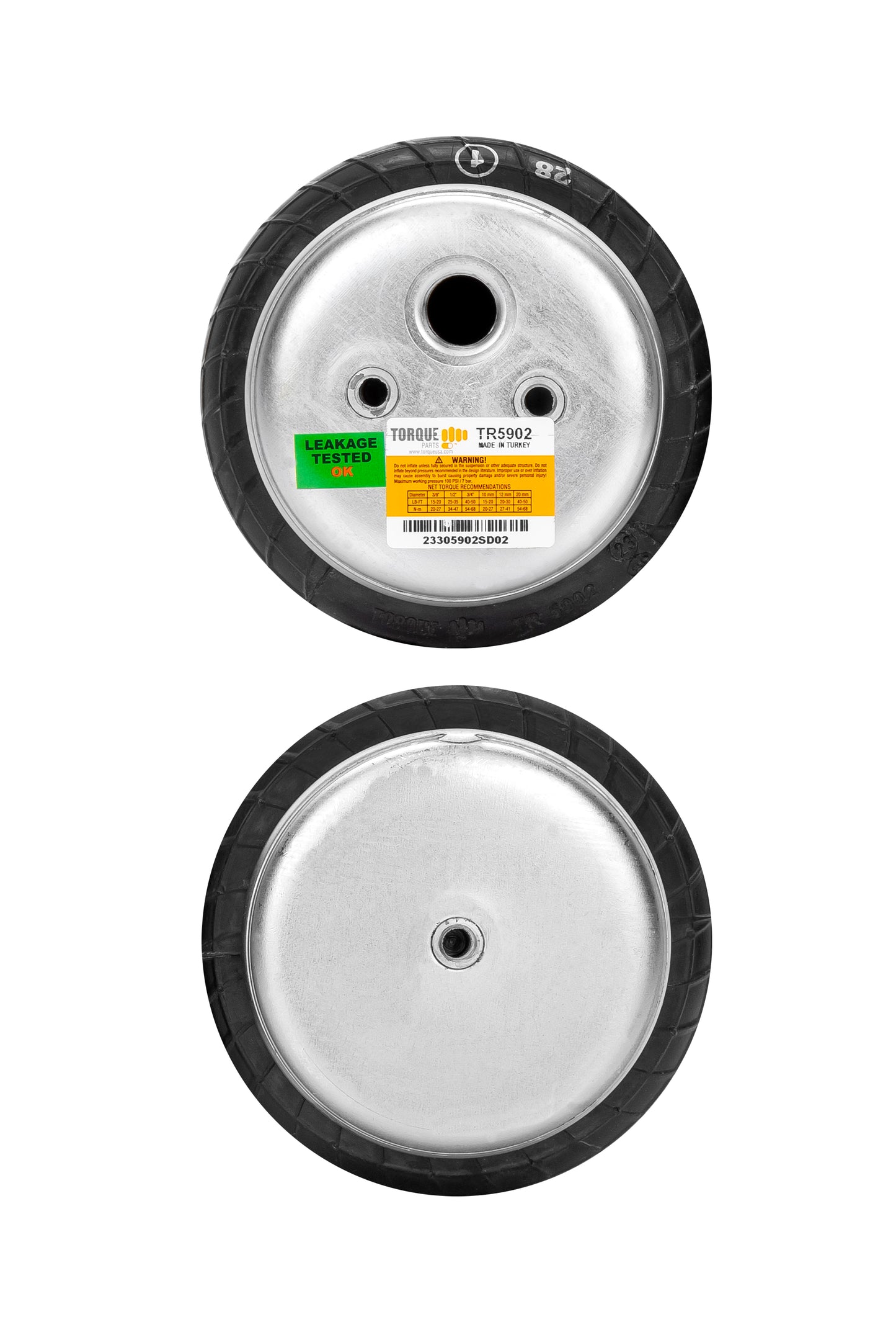 Air Spring Airbag Replacement (Replaces Air Lift Dominator 2500 D2500)