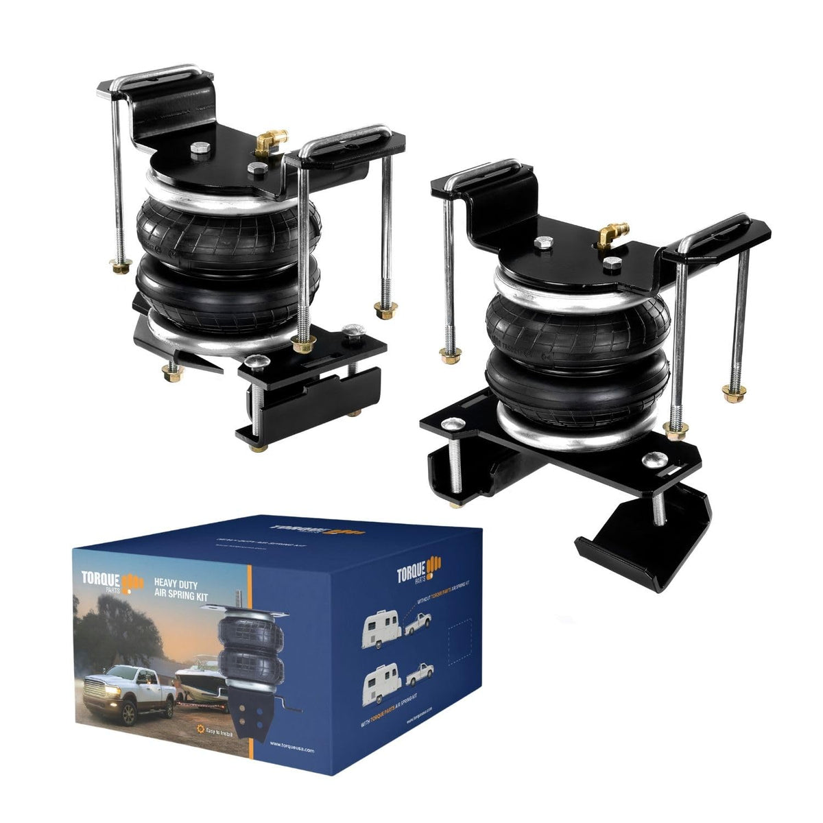 Rear Air Bag Suspension Kit for 2019–2026 Chevrolet Silverado 1500 GMC Sierra 1500
